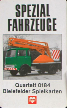 Bielefelder Spielkarten "Spezial Fahrzeuge" Cargame 1968 (10502)